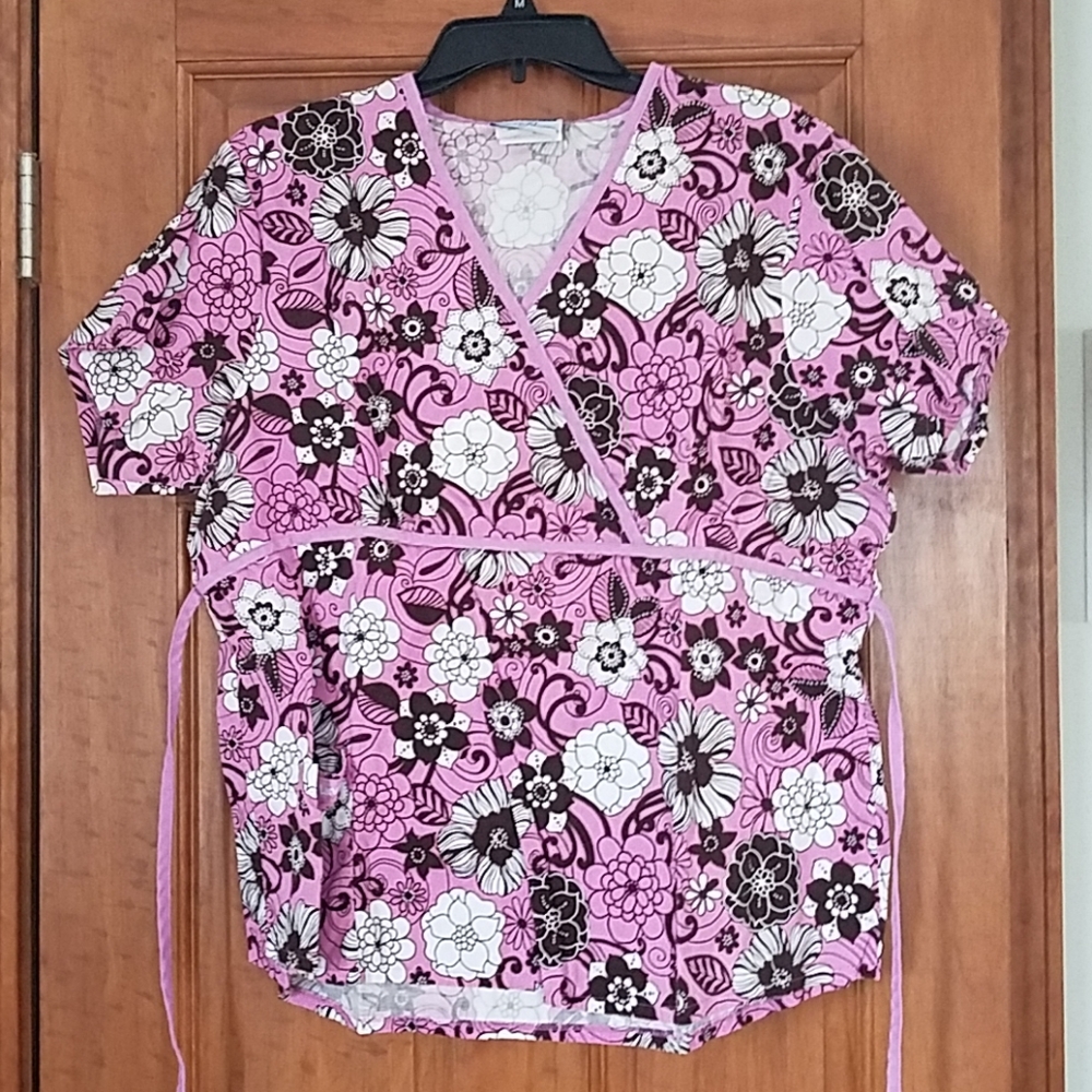 Never worn Scrub top